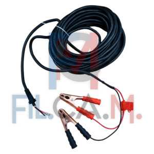 CAVO ELETTRICO ESTERNO CON PINZE per abbacchiatore Lif - PEZZI 1