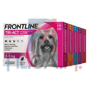 ANTIPARASSITARIO 'FRONTLINE TRI-ACT' cani 40/60 kg - 3 pipette ml 6 - PEZZI 1