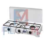 FORNELLO A GAS 3 FUOCHI mod. 5324 CGPM - gas metano - PEZZI 1