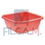BACINELLA QUADRA 30 x 30 h.12 cm / 6 lt - blu delfino - PEZZI 1