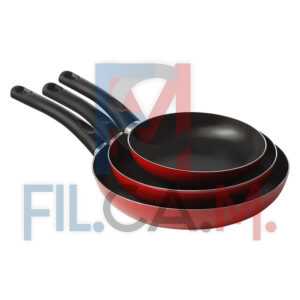 PADELLE 'CUCINA SANO' SET 3 PEZZI Ø cm. 18 / 22 / 26 - PEZZI 1