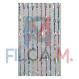 TENDA A PERLINE 0682-MC - cm. 120x230 - PEZZI 1