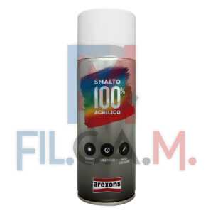 SMALTO SPRAY ACRILICO ml 400 nero opaco - 3651 - PEZZI 1