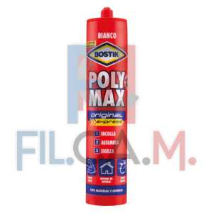 ADESIVO SIGILLANTE UNIVERSALE 'POLY MAX' ORIGINAL  gr. 425 - bianco - PEZZI 1