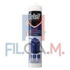 SILICONE NEUTRO PER LATTONERIA 'SNCL 915' testa di moro ml 310 - (ral 8017) - PEZZI 25