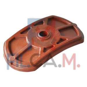 CAPPELLOTTO PER LASTRA COPPO 'POLIMCRYL' mm 70 x 40 terracotta - PEZZI 100