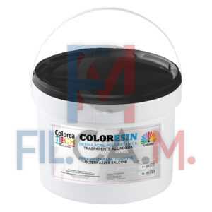 RESINA ACRILPOLIURETANICA FILMANTE 'COLORESIN' lt. 5 - trasparente - PEZZI 1