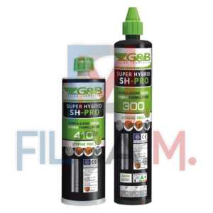 ANCORANTE CHIMICO 'SUPER HYBRID' ML 300 per pistola silicone CC02 - PEZZI 12
