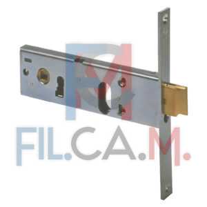 SERRATURA DA INFILARE STRETTA PER FASCIA PER ALLUMINIO ART. 44150/44151 44150 E80 fr.mm 16/int.mm 67 - PEZZI 1