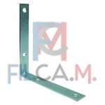 LASTRINA AD ANGOLO mm 70x70 - sp. 2 x l. 15 - PACCHI 1 - IN CONFEZIONE DA 100