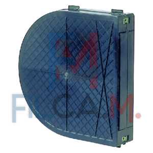 CUSTODIA PER AVVOLGITORI AD INCASSO int.165 x p.185 x mt 4/6 mod.minor - PEZZI 1