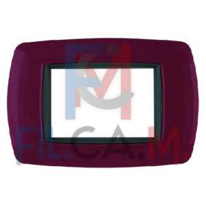 PLACCA COL. AMARANTO 'LIFE' 3 posti - 2983/AM - PEZZI 1