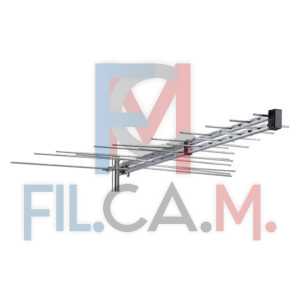 ANTENNA ESTERNA PER TV LOGARITMICA MISTA banda UHF/VHF - PEZZI 1