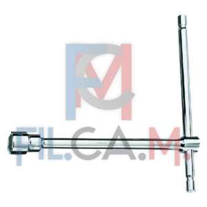 CHIAVE A 'T' FISSA ESAGONALE ART. 950 mm 17 lungh. mm 264 - PEZZI 1