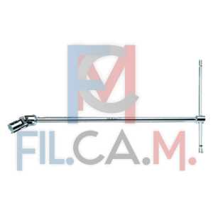 CHIAVE A 'T' SNODATA ESAGONALE ART. 952 mm 17 lungh. mm 450 - PEZZI 1