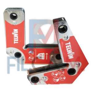 POSIZIONATORI MAGNETICI MULTIUSO PER SALDATURA forza trascinamento 9 - 13 kg / set 2 pezzi - PEZZI 1