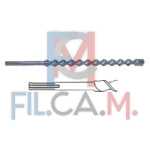PUNTA ELICOIDALE ATTACCO SDS - MAX mm 22 x 520 - PEZZI 1
