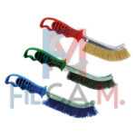SPAZZOLA A MANO CURVA 'SPID' nylon rigido - PEZZI 1