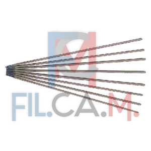 ELETTRODI RUTILICI 'E40' ø mm 2,5 x 300 - cf.825 pz rossi - PEZZI 1