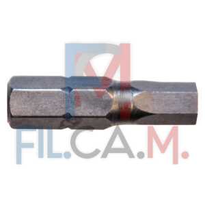 INSERTI IMPRONTA ESAGONALE mm  5 x 25 - cf.10 pz - PEZZI 1