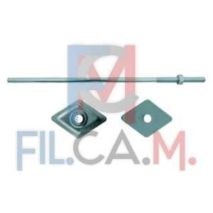 BARRETTA FILETTATA mm 6 x 150 - PACCHI 1 - IN CONFEZIONE DA 100
