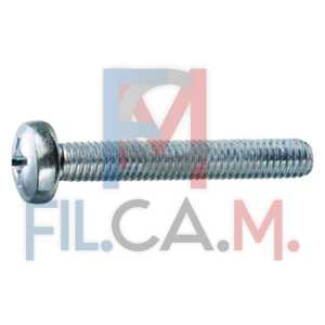 VITE PER METALLO TCL PH  M8 x 40 - PACCHI 1 - IN CONFEZIONE DA 100