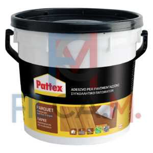 ADESIVO PER PAVIMENTI LEGNO 'PATTEX PARQUET' Kg. 5 - secchio plastico - PEZZI 1