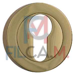 BOCCHETTA TONDA mm 45 - cromo satinato - PEZZI 2