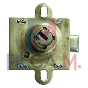 SERRATURA PER CASSETTE POSTALI mm. 12 - PEZZI 1