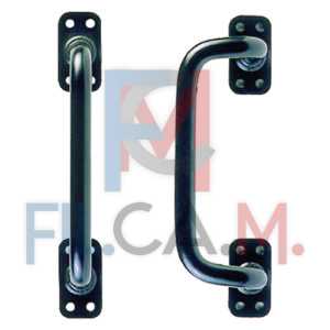 MANIGLIONE PER PORTE SCORREVOLI curvo cm 18 - PEZZI 1