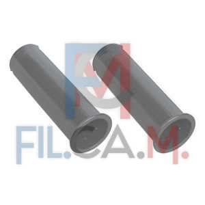 MANICO PLASTICA PER CARRIOLA colore rosso - 1 pezzo - PEZZI 1