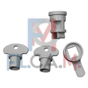 ACCESSORI PER SPORTELLO CONTATORE totale 4 pezzi - PEZZI 1